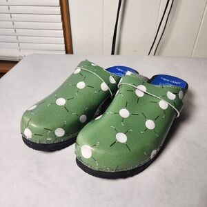Cape Clog Golf Print Size 42 /US 11 Made In Sweden